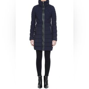 Mackage MICAH Down Puffer Coat Navy Size S/P